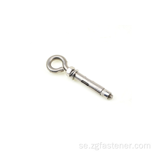 Rostfritt stål Eye Anchors Eye Bolt Sleeve Anchor